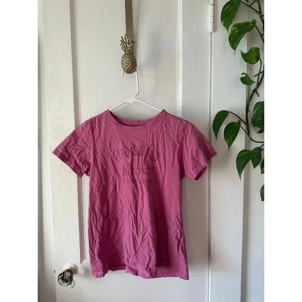 Life is Good Women’s size small pink shirt